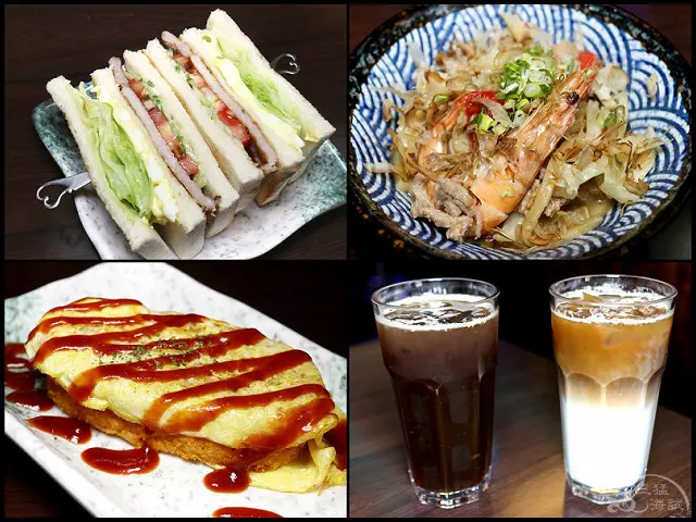 【永安市場早午餐】麥田活力早午餐～選用原形肉，以新鮮水果取代醬料，大推蛋沙拉烤吐司＆烏龍麵，晚上變身酒吧！