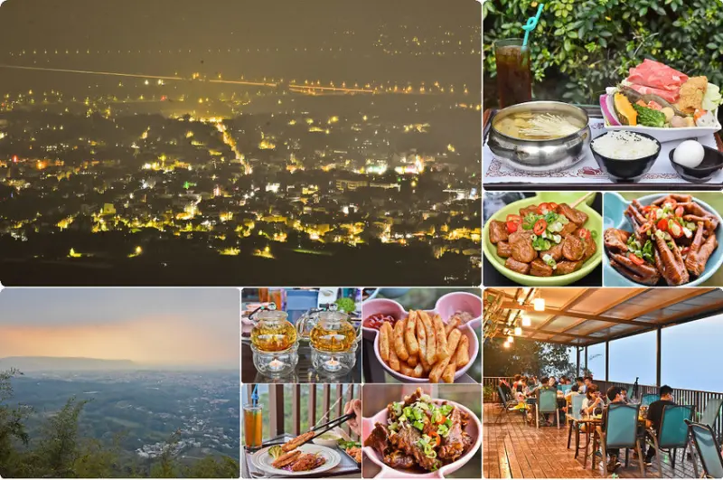 南投竹山秘境夜景，一次看到5縣市璀璨夜景，飲料30元起、正餐250元起-妮妮布魯
