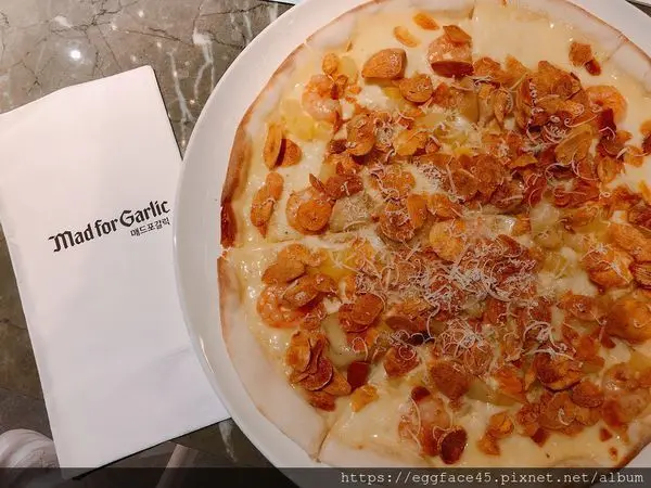 [台北美食] 韓國網紅大蒜餐廳【Mad for Garlic】南山微風景觀餐廳 #信義區 #101站 #微風南山 @蛋寶趴趴go