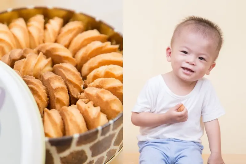 台中伴手禮｜短腿ㄚ鹿餅乾漢口店 超濃郁起司曲奇餅 小朋友的最愛