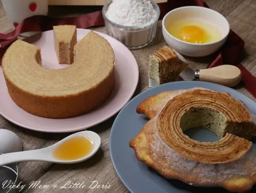 |宅配團購| 台南美食 C’est si bon幸福頌 浪漫軟式 雪霜硬式 年輪蛋糕 ◤Vicky Mom◢