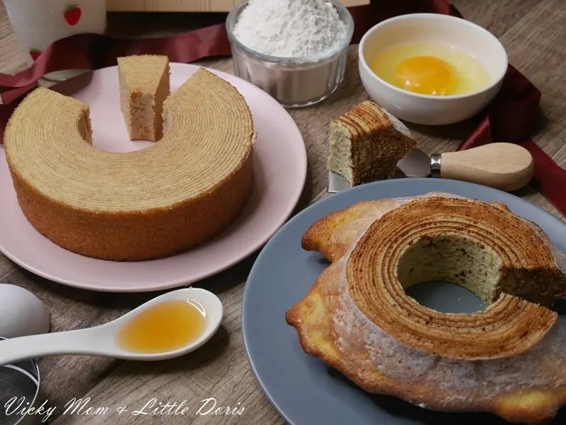 |宅配團購| 台南美食 C’est si bon幸福頌 浪漫軟式 雪霜硬式 年輪蛋糕 ◤Vicky Mom◢