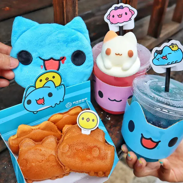 【台中x食記】咖波屋。貓貓蟲咖波BUGCAT CAPOO 主題餐廳。免入場費。拍照景點