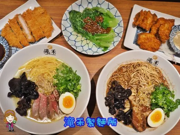 ☞【台中太平美食】滝禾製麵所～職人台中拉麵，湯頭與麵條都很厲害，價格又不貴CP值高！！台中美食|旱溪夜市|精武火車站