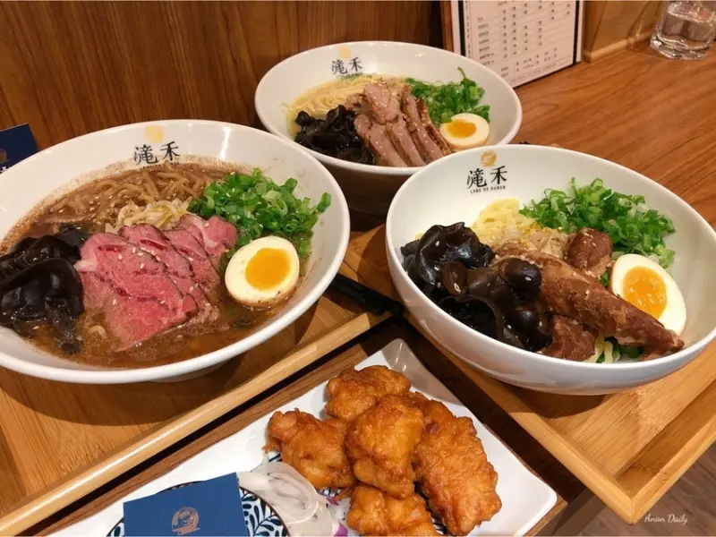 | 台中美食 | 日式拉麵平價好吃/真材實料餐點豐富多樣化/滝禾製麵所