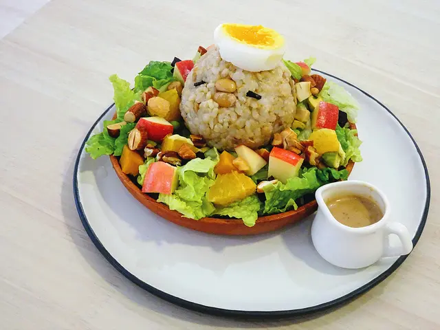 新竹東區｜稻實～自家種稻米食新提案！純米舒芙蕾、糙米飯糰沙拉的健康午茶（新竹巨城）～