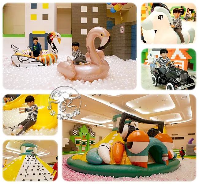 台北室內親子景點【2019寒假強檔】建築樂園/悠遊島/動物狂歡季2019/01/12-03/10，就在新光三越台北南西店1館9樓！(臉書贈票)