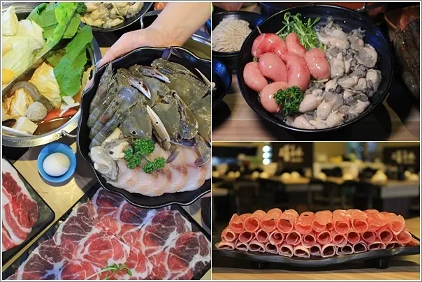 桃園｜上善若水海鮮鍋物．巨大爆漿雞佛這裡吃！銅板價吃火鍋新鮮海鮮食材大份量肉盤