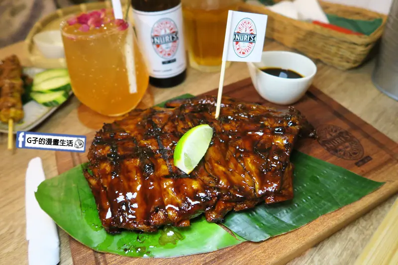 刁廚.紐利 東區豬肋排-峇里島著名老店,大推參巴火山海鮮印尼炒飯,大口吃肉喝生啤吧!忠孝敦化站/國父紀念館站