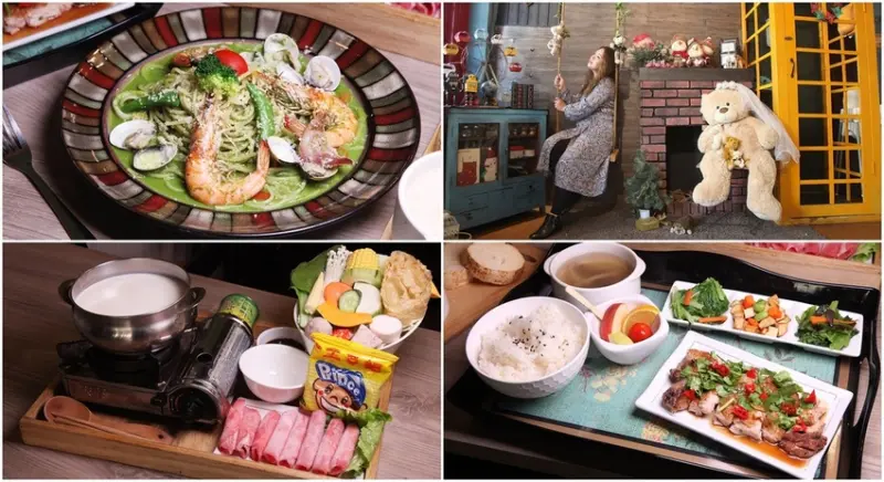 台南美食【廚何日當牛】新營好拍好吃打卡餐廳|火鍋|簡餐|義大利麵|排餐