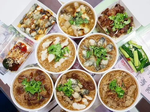 張記麻辣大腸蚵仔麵線-新竹平價小吃  傳承兩代麵線  份量充足  就是要讓大家用銅板價吃飽飽              