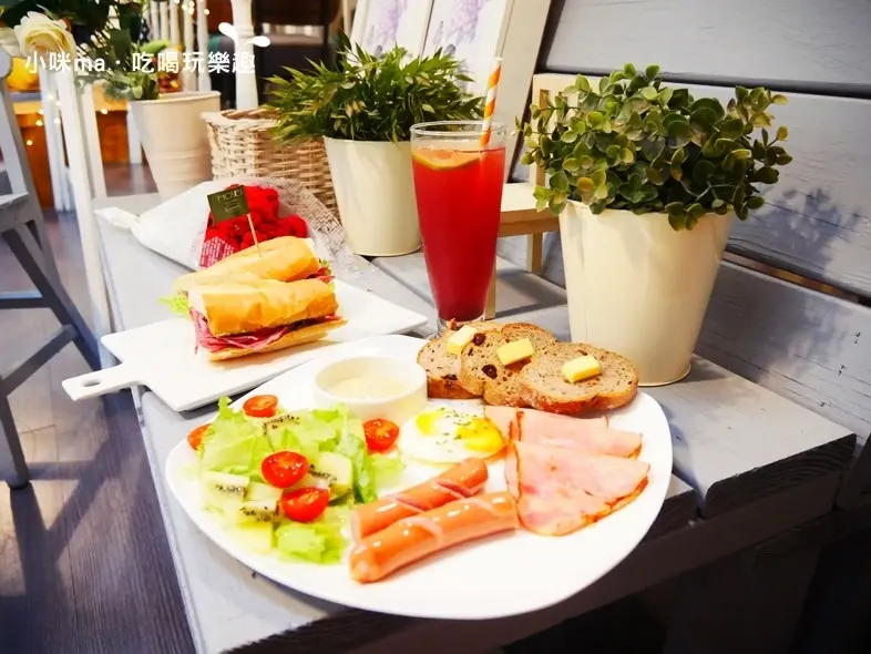 台北美食 ▏Hosei Subs&drinks。民生社區裡讓人可以舒服放空的輕食餐廳。不限時咖啡廳 / 寵物友善餐廳