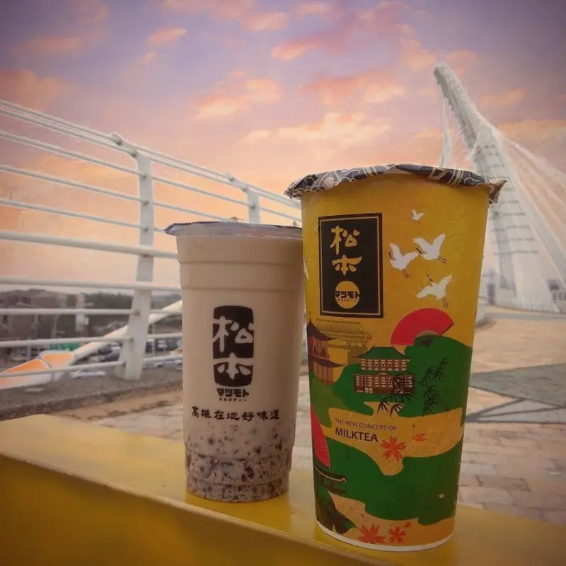 台中西區｜超人氣飲料｜松本鮮奶茶來台中開分店囉！飲料控必喝的鮮奶茶