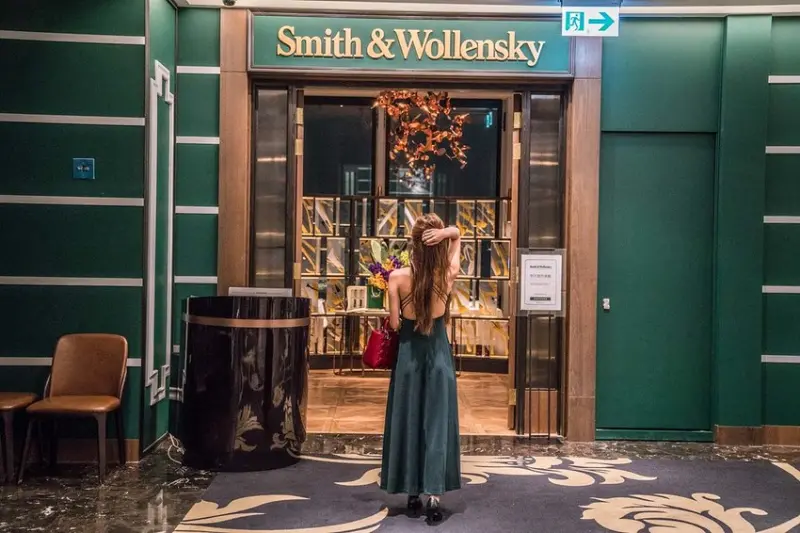 Smith & Wollensky Taipei 美國紐約最受歡迎的經典牛排餐廳 台北微風南山美食 股神巴菲特指定餐廳、電影『穿著Prada的惡魔』場景 (菜單menu)