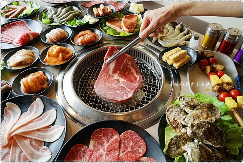 台中燒烤吃到飽│愛烤愛對囉，就是要烤肉吃到爽！精選超多100樣食材任你選，肉肉控必朝聖！(全新菜單)