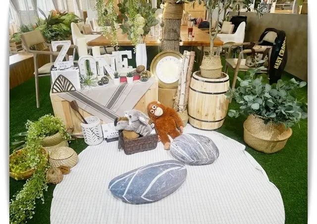 好美的「Zone Café 弄咖啡親子餐廳」時尚露營野餐風 ♡