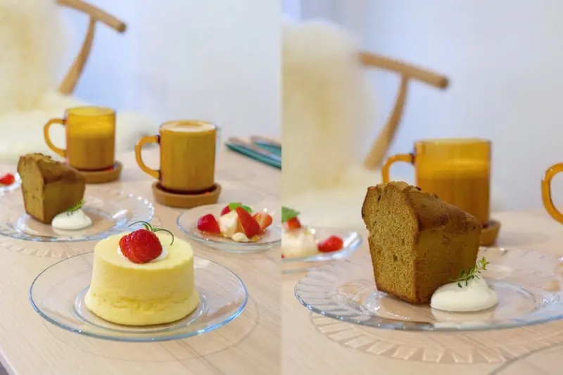 【板橋｜板橋站】A Patisserie 安 甜點＿外酥內軟的開心果磅蛋糕讓人洋溢幸福的微笑＿巷弄內的潔白文青咖啡廳