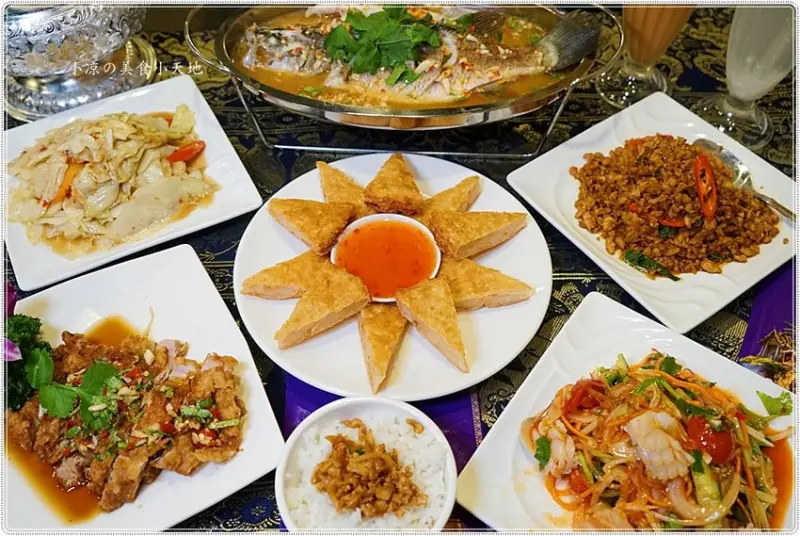 台中西屯║平價又道地的泰式料理哪裡找？現點現做泰酸泰辣泰好吃，CP值超高~ - 小凉的美食小天地