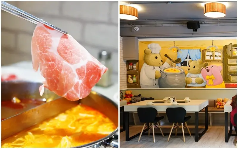 熊飽鍋物-東興店 ▏來自宜蘭的超人氣火鍋 滿滿的泰迪熊陪你用餐。超值午間套餐+打卡送肉盤 划算高CP值。捷運南京三民站