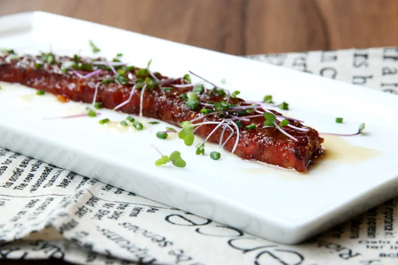 1cm厚的培根！一般培根的8倍厚！ ＃培根太后