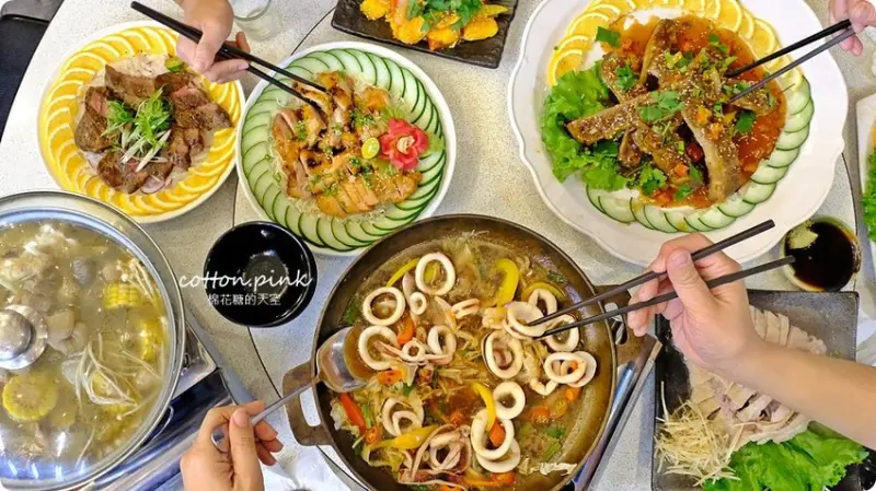 台中鵝肉推這家！台中宵夜酒拾食堂燒酒雞也好好吃，點餐滿千送活跳跳泰國蝦 - 棉花糖的天空