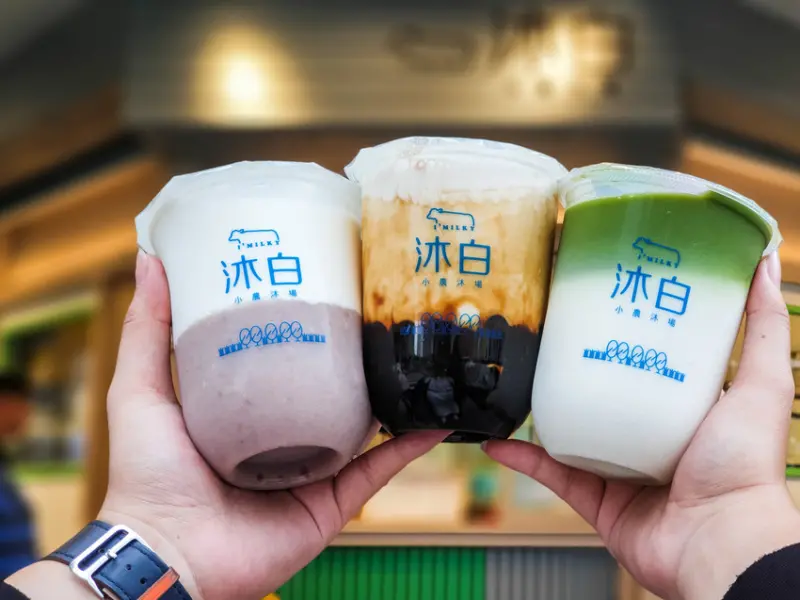 台北美食||沐白小農-清新感十足的鮮乳專門，主打不加任何一滴水的鮮乳飲品||中正區、中正紀念堂站美食、台北飲料