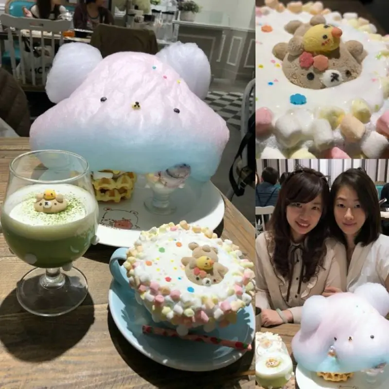 高雄~ Chuju waffle 雛菊鬆餅~超萌熱氣球棉花糖鬆餅塔~少女心大爆發~尖叫聲！！創意甜點主題餐廳~              