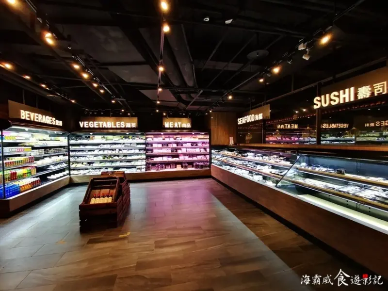 台北最大●水產超市【前鎮水產-西門町德立莊1號店】只要60元 異國泡麵、台梗九號魯肉飯、冰淇淋喜歡什麼自己拿