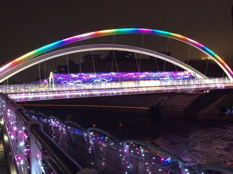 桃園市-水汴頭燈區[汴洲美之橋]胡桃鉗的童話故事