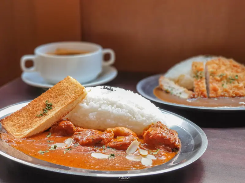 台北士林｜日向洋食-走進士林西服街，來份紳士咖哩