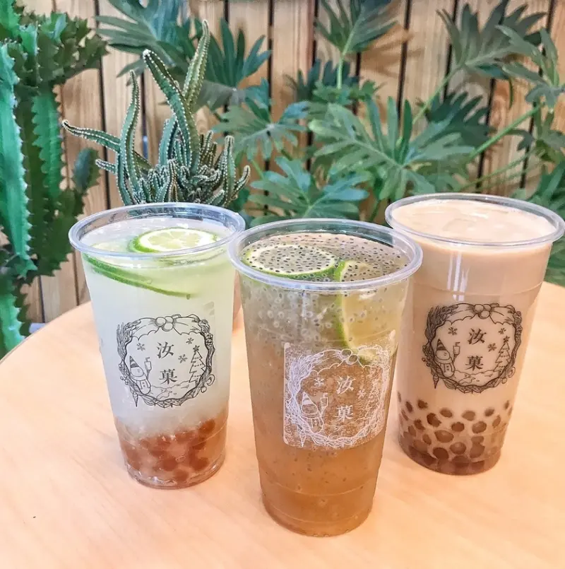 近期熱門手搖飲！─堅持使用健康食材【美食】─汝菓─隱身於巷弄─台北中山