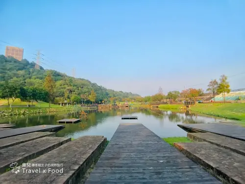 【遊】大溪河濱公園｜綠地、生態濕地與休閒 @ 魚兒 x 牽手明太子的「視」界旅行