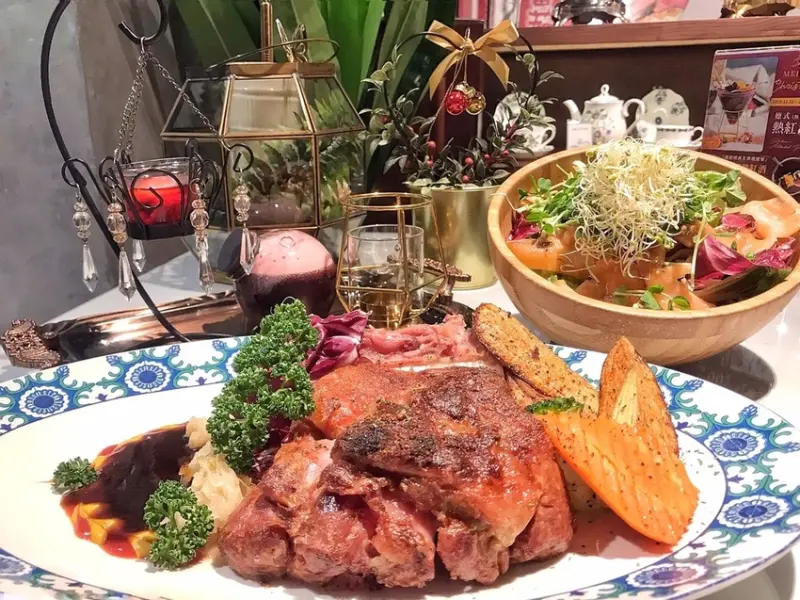 桃園下午茶推薦── 又美又好吃──統領廣場 ● B&G德國農莊複合式茶館 | 桃園火車站美食