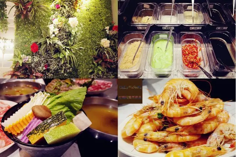 FoOd台北【天棧鍋物】網美火鍋店,來這慶生就有蝦子蛋糕,你幾歲就送幾隻蝦