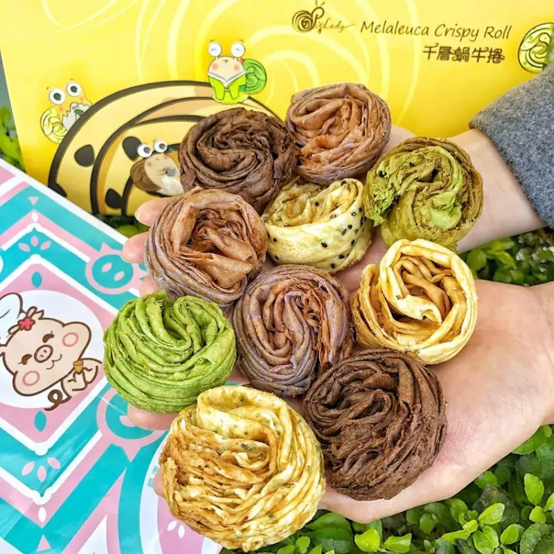 台中人氣創意點心【豬寶妹手感烘焙坊】3月慶開幕來店消費就送千層蝸牛捲 台中美食|台中沙鹿區|台中伴手禮 | 小白只饗ㄔ美食