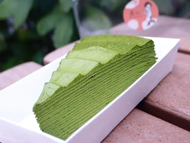 第16個抹茶千層蛋糕：赤心 Pure Dessert，宅配市集甜點，小山園若竹抹茶