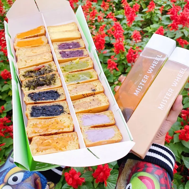 { 國父紀念館 } 現點現做車輪餅鹹甜皆美味💚品牌爭相合作客製化烙印超精緻✨不貳光車輪餅☀☀☀