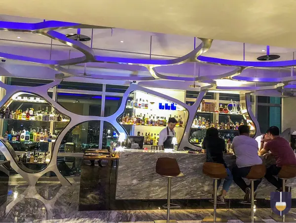 【2019高雄酒吧地圖】晶英行館雲垂酒吧 高空會員制酒吧