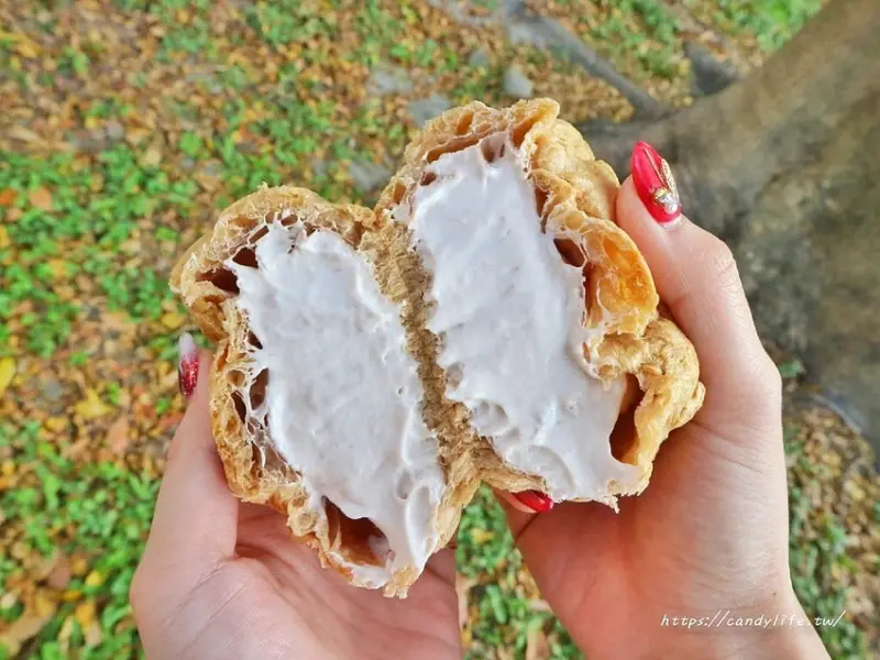 全家泡芙又出新品！芋泥泡芙大爆漿，還有熱美式免費喝，期間限定販售！