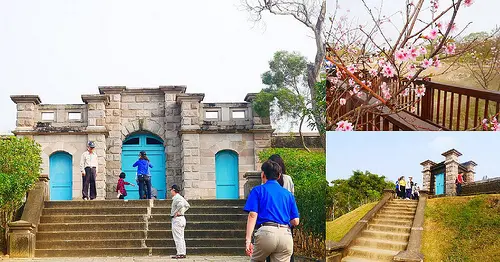 【台南IG景點】原臺南水道-淨水池區 ✦ 跟著沿路櫻花登上188層階梯 ✦ 追尋天空之城拉普達