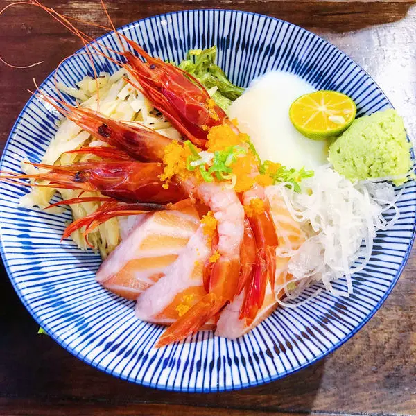 [台北日式]松江南京站「丼賞和食 焼き物vs刺身丼 丼專門店」肥美鮮嫩甜蝦丼只要$160/料滿味美免費味噌湯喝飽飽/丼飯新鮮選擇多/附菜單
