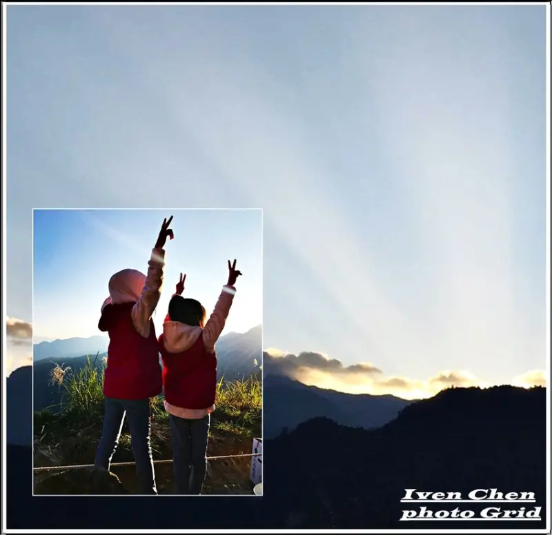 《嘉義阿里山景點》阿里山追逐日出的孩子/2019.02.09春節大年初五南遊『阿里山國家森林遊樂區』              