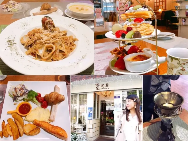 [台中] 艾凡里咖啡 疫情期間遠離人潮來東海藝術街用餐午茶 藉咖啡地圖環遊世界吧