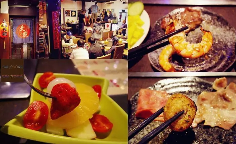 FoOd台北【天母天照日式炭火燒肉食堂】天母美食祭,食材新鮮還能學到燒烤技巧,吃到飽日式燒肉推薦