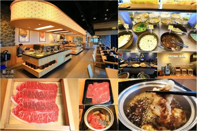【台北信義】Shabusato涮鍋里(微風南山)－好吃壽喜燒涮涮鍋推薦|正宗日式涮涮鍋|自助吧Buffet吃到飽|上品和牛|極黑和牛|安格斯翼板(邀約)