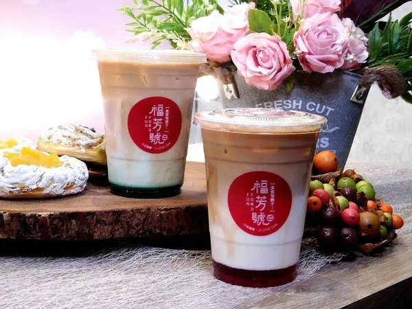 【微風南山】福芳號，台中IG爆紅飲料+夢幻冰沙來台北啦!!就在微風南山，還有拍照粉紅牆