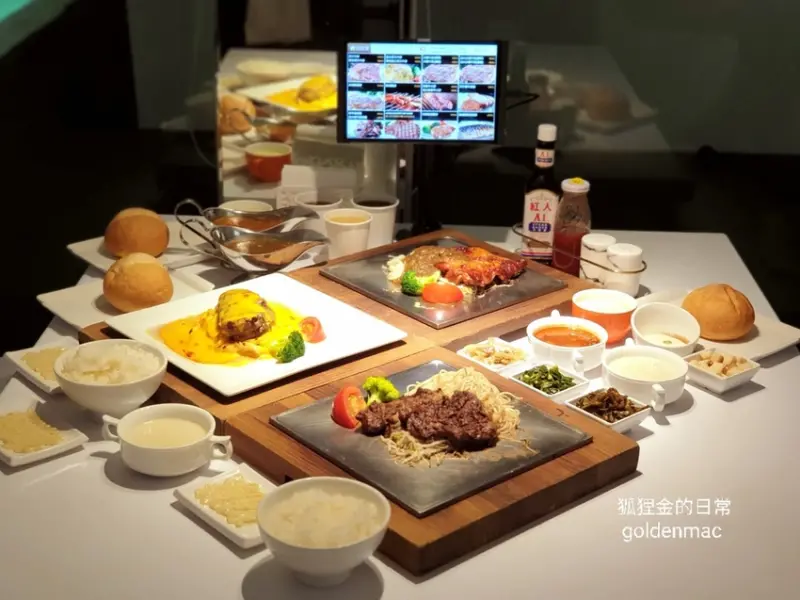 台中美食 │ 赤鬼牛排大里店 超美地中海純白建築 台中最美牛排館 白天晚上都好拍 濃湯小菜飲料吃到飽