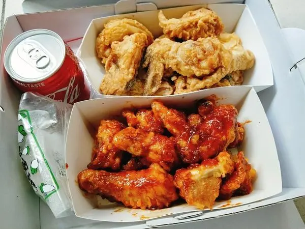 【新北板橋．起家雞】韓式炸雞｜半半雞｜線上點餐｜板橋府中捷運站