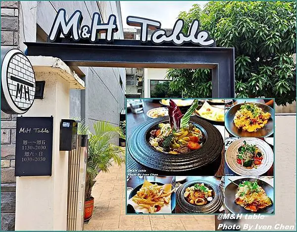 《桃園庭園咖啡美食》假日遠方好友來聚的美食/義式美食料理/休閒庭園咖啡館/『M&H table』