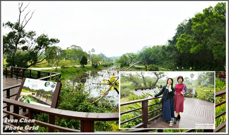 《桃園大溪景點》桃園大溪水岸最新亮點/2019.03.02假日與好友們趴趴走/在-『大漢溪山豬湖生態親水園區』